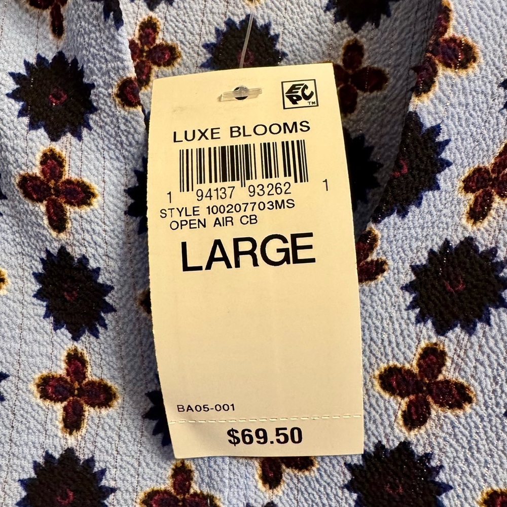 JM Collection Multicolor Patterned Top - Picture 8 of 16